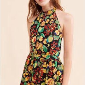 Free People Coral Tides Romper